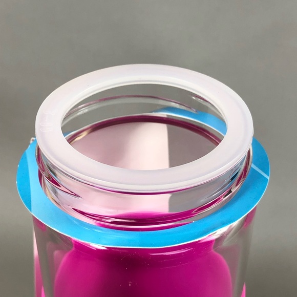 Living Solutions Pink BPA Free Glass Bottle - Picture 5 of 5
